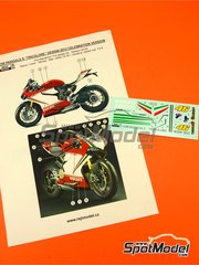 Top Studio TD23141: Detail up set 1/12 scale - Ducati 1199